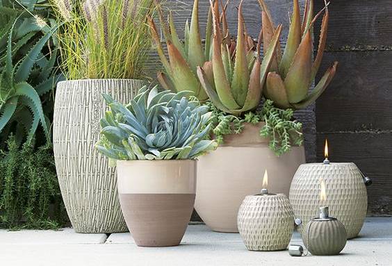 Luminaires et pots