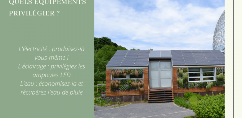 Quels équipements privilégier ?  