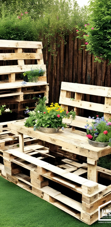 palettes en bois décoration récupération