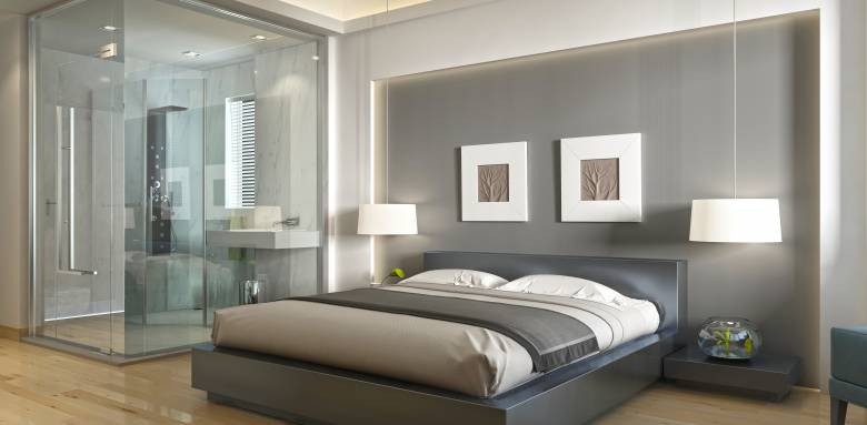 Opter pour une verrière pour séparer les espaces.