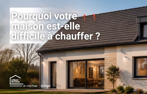 Découvrez les causes des pertes de chaleur dans une maison à Quimper et en Finistère Sud, et les solutions de rénovation énergétique pour améliorer votre confort.