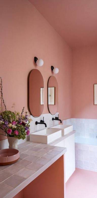 Revêtement de salle de bain en peinture - Bouc-Bel-Air-13