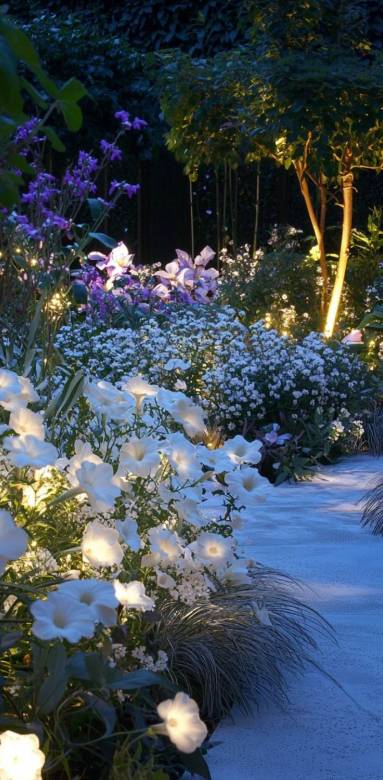 Création jardin nocturne Noisy-le-Grand