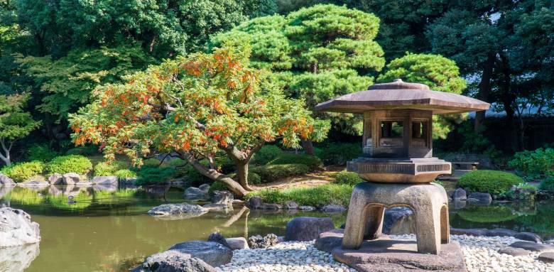 Jardin japonais à Fontainebleau