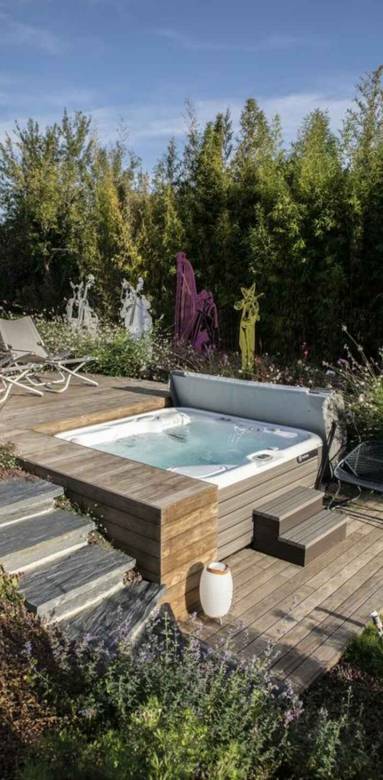 Aménagement terrasse spa
