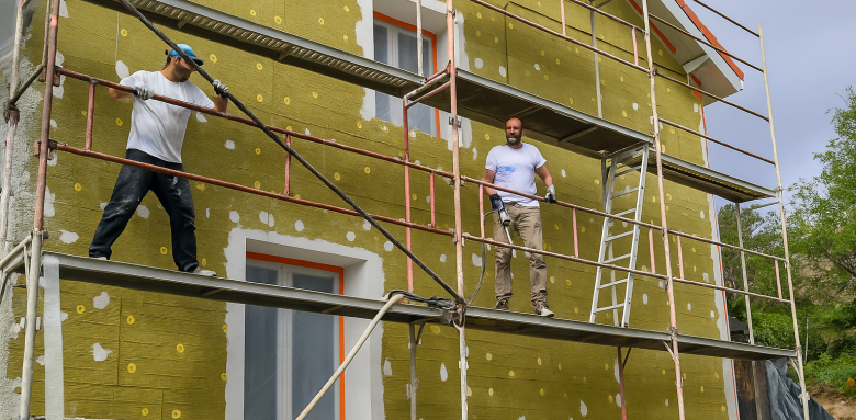 Isolation thermique par l'extérieur ITE 69340 FRANCHEVILLE