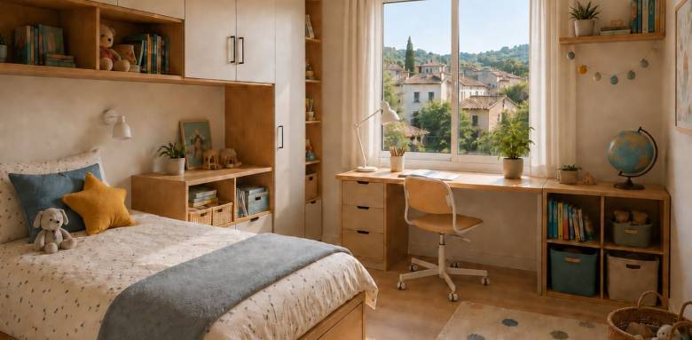 Aménager une chambre d'enfant à la rentrée scolaire - Guilherand-Granges 07