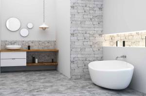 Salle de bains style industriel