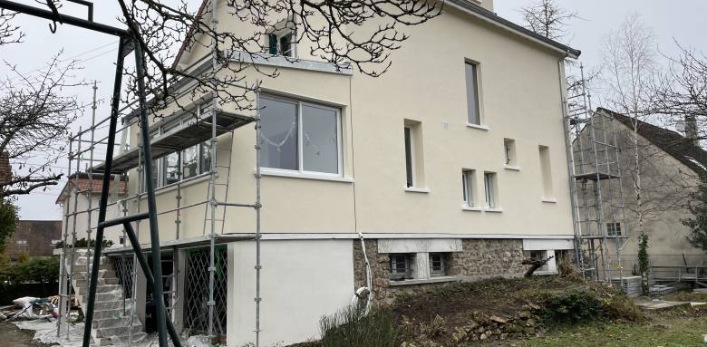 Achèvement de l'extension