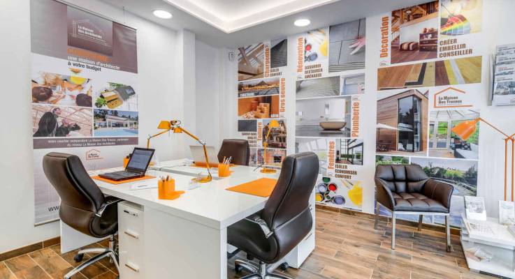 Concept d'agence - Intérieur