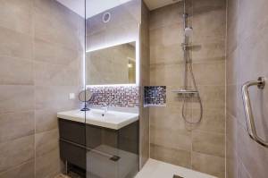 Douche à l'italienne