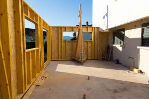 Extension en bois 