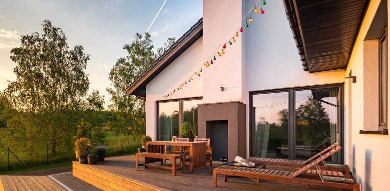 Une terrasse à Tours.