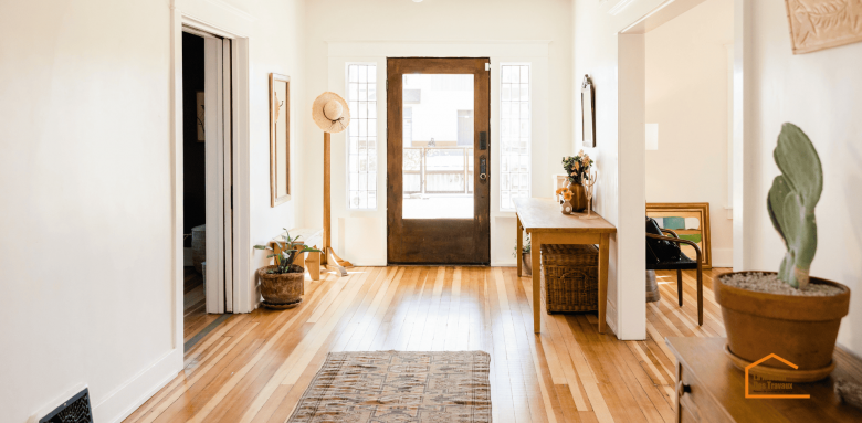 Illustration entrée maison