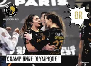 une Lionne du Paris 92 en or