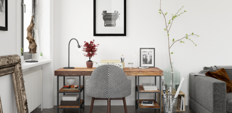 Aménager un coin bureau dans le salon Lyon