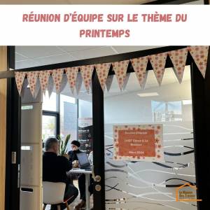 Réunion d'équipe printanière 🌸🌿