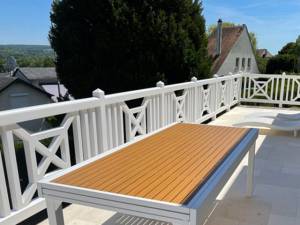 terrasse en Normandie