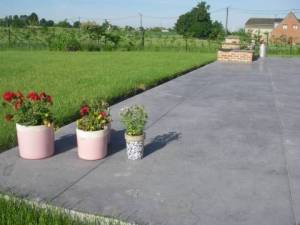 Terrasse en béton Poissy