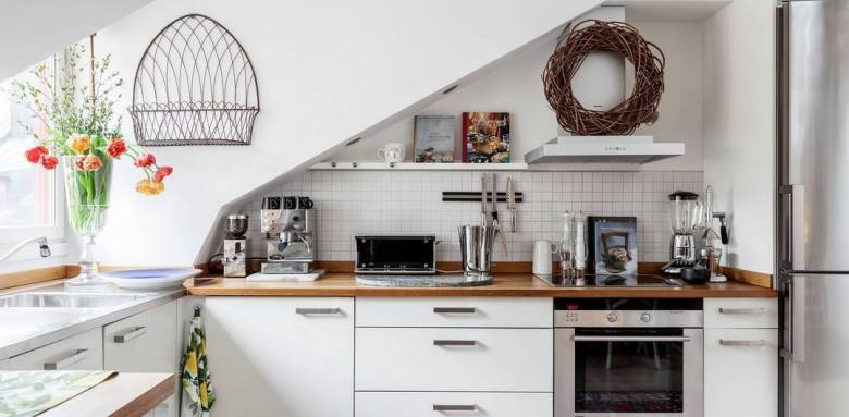 Cuisine sous combles