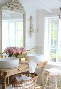 Salle de bains shabby chic