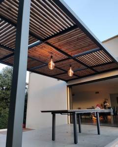 Terrasse appartement ombragé