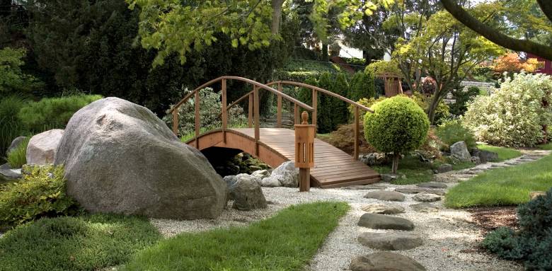 Un jardin japonais à Tours.