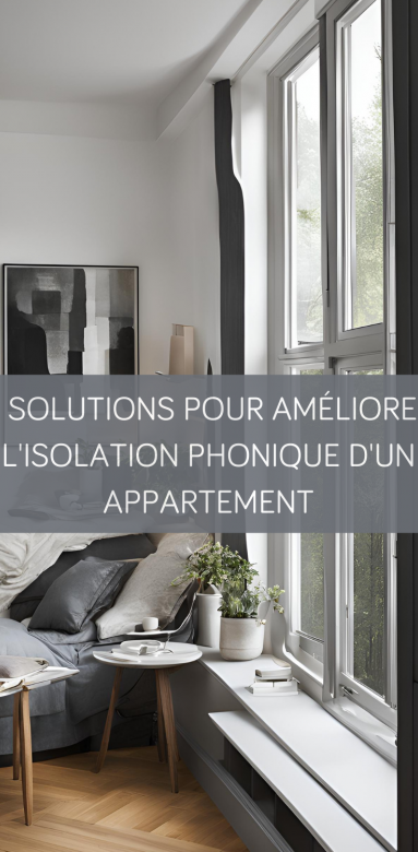 5 solutions pour améliorer l'isolation phonique d'un appartement