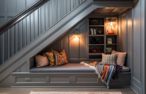 Idée d'aménagement sous escalier