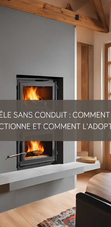 Poêle sans conduit : Comment ça fonctionne et comment l’adopter ?