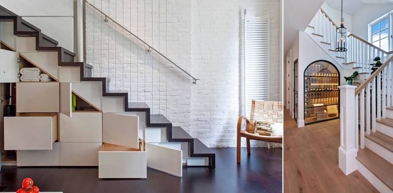 Aménager l'espace sous-escalier 