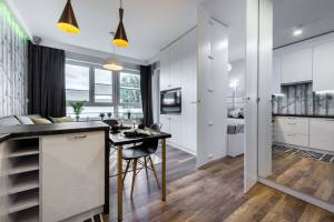 Aménager une chambre dans un studio avec placard en cloison intelligente - Nantes 44