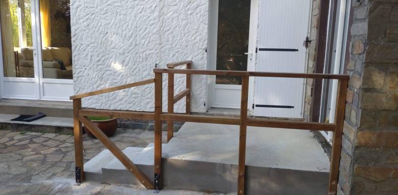 Aménagement extérieur de maison PMR - Pornic 44