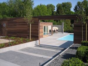 terrasse en carrelage
