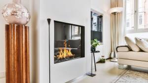 Rénovation et installation d'une cheminée