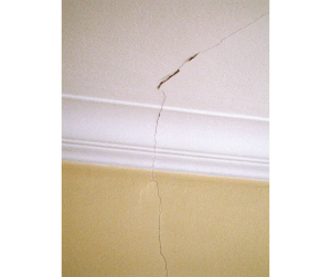 Réparer fissure plafond Pontarlier