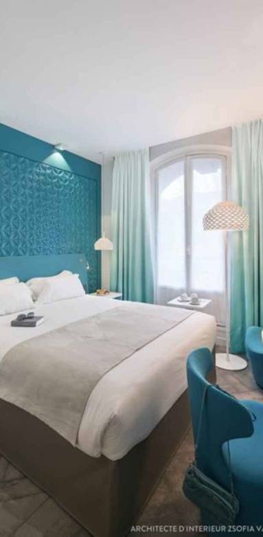 Teinte bleu turquoise