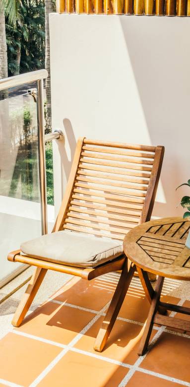 Installation d'un garde-corps de terrasse en verre et métal - Valence 26