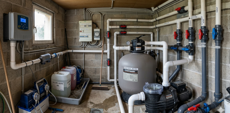 Un local technique pour votre piscine