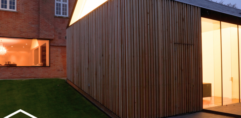 Surélévation d'une extension en bois