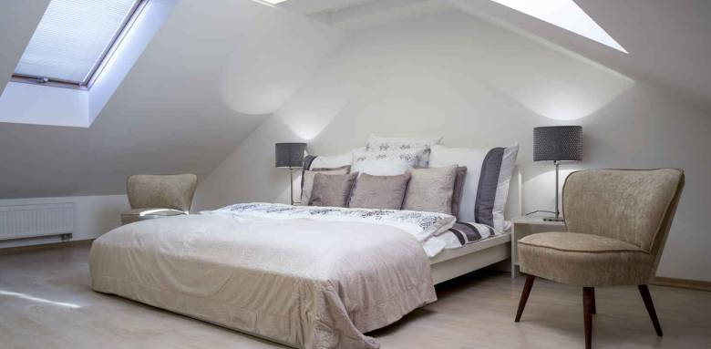 aménagement d'une chambre dans un grenier