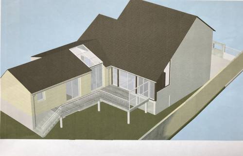 Plan d'extension de maison