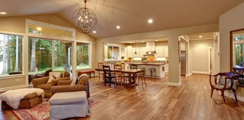 Un parquet, une pièce