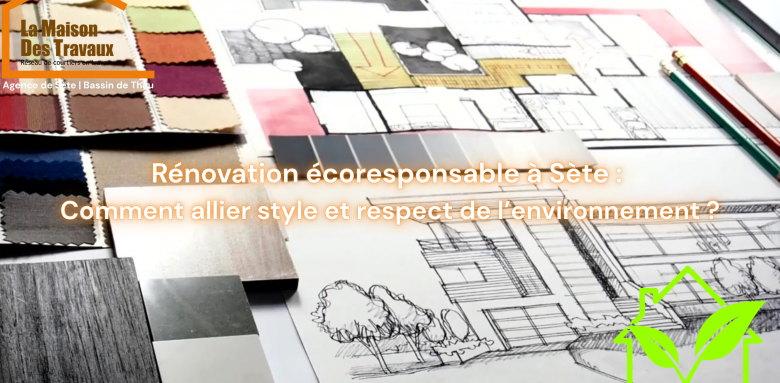 Rénovation écoresponsable durable la maison des travaux Sète bassin de Thau