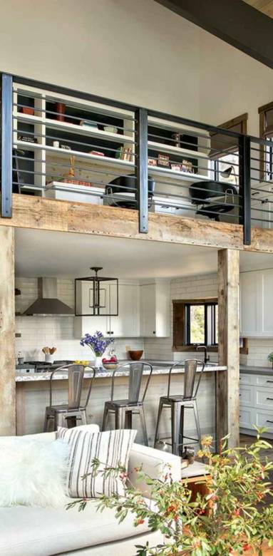 Mezzanine espace bureau