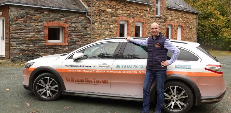 Antoine Lamoureux coutier en travaux Blain Chateaubriant