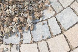 Terrasse pierre naturelle