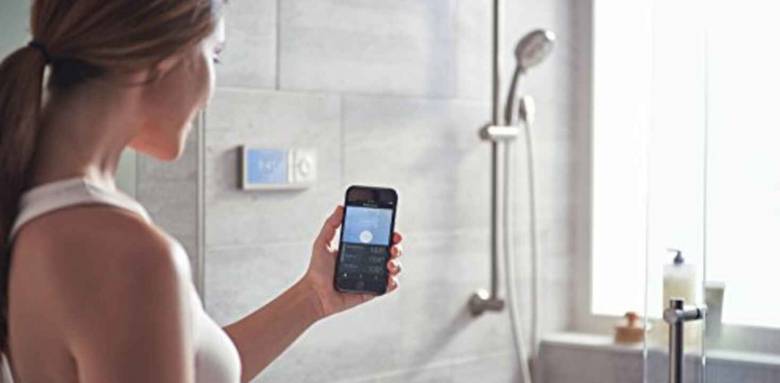 Aménager une salle de bains connectée