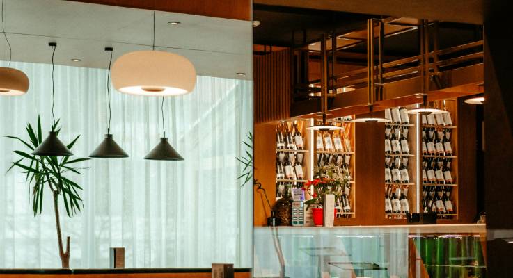 Bar d'un hôte rénové dans les Yvelines