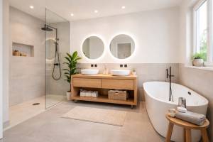 Salle de bain de 10 m² : comment réussir une rénovation confortable et bien pensée